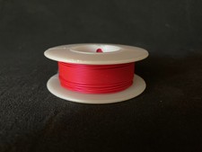 28 AWG Solid Kynar Wire UL1423  Red 100 ft  Spool