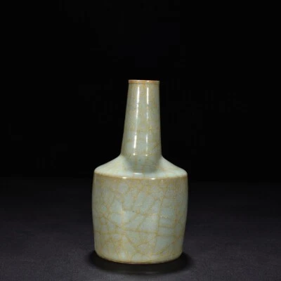 Jarrón de mazo de papel celadón dinastía Song china antigua de 7,2 '' Foto 1 de 4