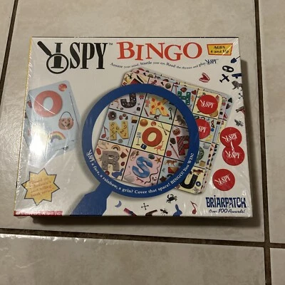The Original I Spy Bingo Match & Play Challenge Ages 4 And Up Scholastic  NEW  - Image 1 of 4