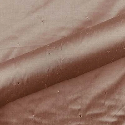 Tela de tapicería 100 % seda pétalo de rosa 54" Foto 1 de 4