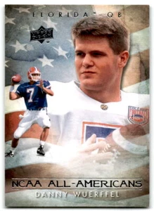 Danny Wuerffel 2011 cubierta superior leyendas de fútbol americano universitario All-Americans - Imagen 1 de 2