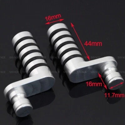 Para Aprilia RSV4 1000/SL750/RSV1000/Dorsoduro Pedal de freno Palanca de cambio Puntera Clavija Foto 1 de 4