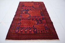 Handmade rug - Afghan rug - Pictorial wool rug - Rugs for Bedroom