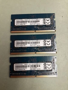 12GB (3x4GB) Ramaxel PC4-21300 DDR4-2666V Laptop RAM RMSA3270ME86H9F-2666 0746 - Picture 1 of 3