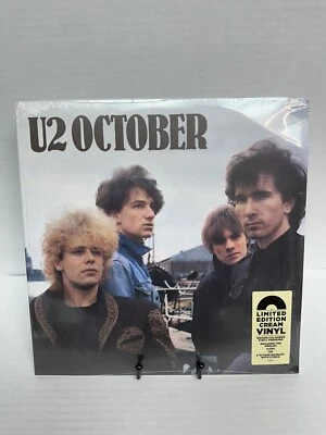 U2 ~October~ Vinyl LP Ltd. Edition Cream Colored 180g Booklet 2019 Reissue - Image 1 of 4