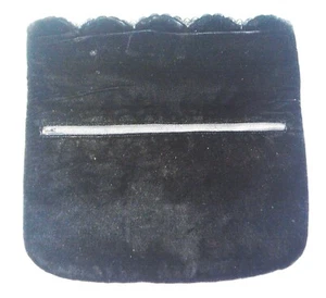 Koret Clutch Handtasche schwarz Samt Top Zustand - Bild 1 von 8