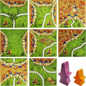 Carcassonne Repuestos - Mago y Bruja Mini Extensión "Nuevo Diseño" - Imagen 1 de 12