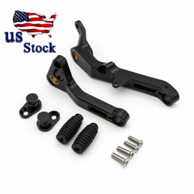 Motocicleta Para Ducati MONSTER 821 1200 Negro Embrague de Freno Engranaje Pedal Palanca Verter Foto 1 de 4