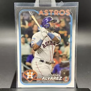 Tarjeta SP 2024 Topps Serie 1 Yordan Álvarez Super Box Companion #COTB-3 - Imagen 1 de 2