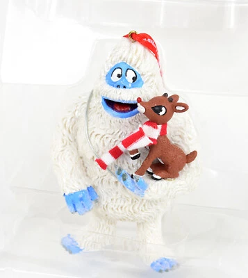 Department 56 Bumbles Snowman & Rudolph the Reindeer Christmas Ornament NEW - Image 1 of 2