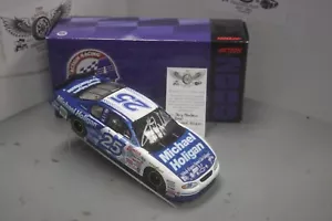 2000 Jerry Nadeau Michael Holigan 1/24 Action NASCAR Diecast Autographed - Picture 1 of 2