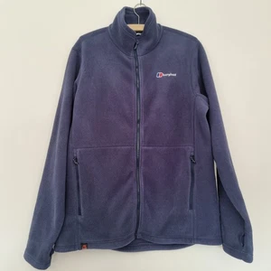 Berghaus Polartec Fleecejacke Herren XL Full Zip Outdoor Wandern Navy TOP - Bild 1 von 18