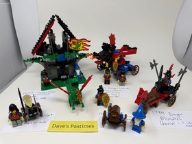 LEGO Dragon Master knights Lot INCOMPLETE (1736 1794 1732 6043 6048) + Extras