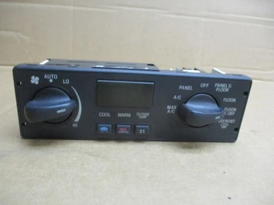 94 95 96 97 Ford Thunderbird Temperature Climate Control AC Heat Dash 1994-1997 - Image 1 of 4