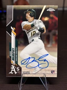 2020 TOPPS CHROME Auto Sean Murphy RC #RA-SM Oakland A’s Rookie Autograph - Bild 1 von 2