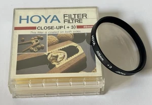 Hoya - 49mm Close-Up +3 Filter - Case / vgc - Picture 1 of 3