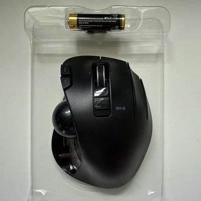 ELECOM M-XT3DRBK Trackball Wireless Mouse. EX-G - Image 1 of 4