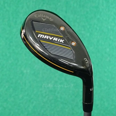 Callaway Mavrik 18° Hybrid 3 Iron Project X Catalyst 65 5.5 Graphite Regular - Image 1 of 3