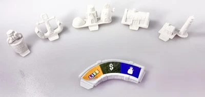 Game of Life SpongeBob SquarePants Edition Vintage 2005 Replacement Pieces Lot - Image 1 of 4