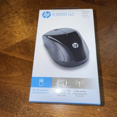 HP X3000 Wireless USB Optical Mouse - Image 1 of 4