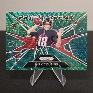 2024 Panini Prizm - Prizm Break Kirk Cousins #7 Green Wave Prizm - Picture 1 of 2