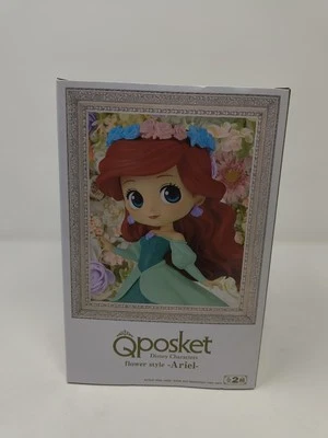 Q Posket Disney Princess Flower Style -Ariel-(Ver.A) Banpresto - Image 1 of 2