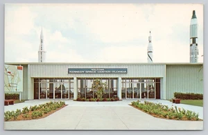 Visitor Information Center in Kennedy Space Center Florida c1960s Postcard - Picture 1 of 2