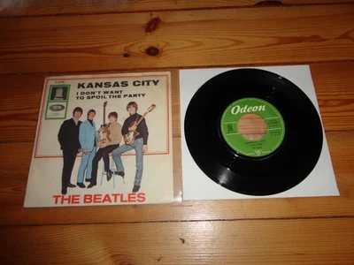 Beatles  Kansas City + I dont want to Spoil the Party Single  Ger Odeon EMI - Bild 1 von 2