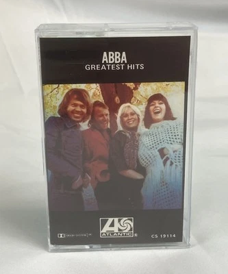 ABBA Vintage Cassette Tape Greatest Hits (1976) SOS Mamma Mia Waterloo Fernando - Image 1 of 4