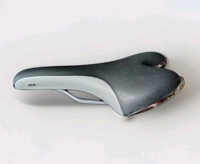  Sillín Fizik Pave Design por Giro Cromoly 1.3 Rail Hecho en Italia Negro Plata  Foto 1 de 4