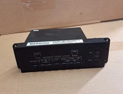 Ford Thunderbird Turbo 1987-1988 cupé panel de control de clima electrónico calefacción de aire acondicionado Foto 1 de 4