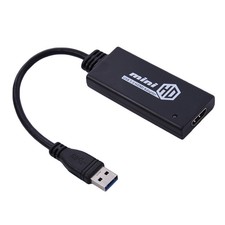 NEW 1080P USB 3.0 To HDMI HD Video Cable Adapter Converter For Laptop HDTV PC