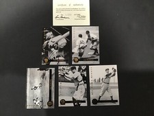 Lou Boudreau Cleveland 1994 Front Row Baseball Complete Set (5) #1734/5000