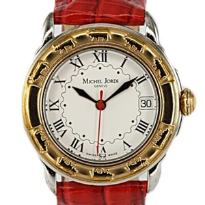 Michel Jordi Ethno 1998 Cuvee Rare SS/GP Damenuhr Full Set - Bild 1 von 9