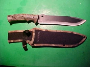 Schrade scp17-15 Camping Survival Knife with Scabbard - Picture 1 of 5