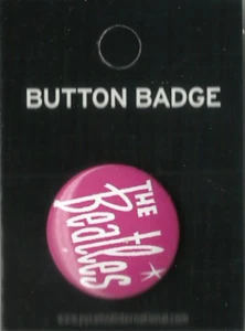 BEATLES button badge 26 RARE/VINTAGE - BUTTON BADGE official merchandise OOP - Imagen 1 de 24