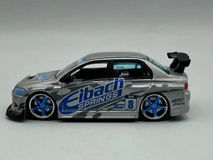 Jada Import Racer Mitsubishi Lancer EVO, Silver (Eibach Springs), 1:64 - Picture 1 of 10