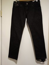 DIESEL INDUSTRY DENIM JEANS MATIC STRETCH, Women's, Tag Size 30x32 (33x29) BLACK