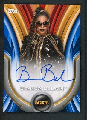 2020 BIANCA BELAIR 17/25 AUTO TOPPS NXT AUTOGRAPHS - Image 1 of 2