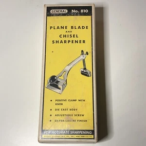 General No. 810 Plane Blade And Chisel Sharpener Original Box Good Condition CS1 - Bild 1 von 11