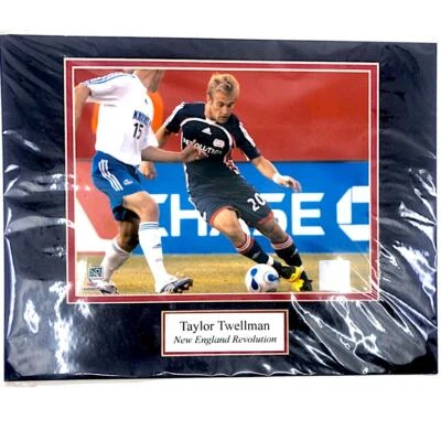 New England Revolution Taylor Twellman 2007 MLS PhotoFile 8"x10" Framed Photo - Image 1 of 4