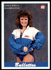1991 LIME ROCK NBA PRO CHEERLEADERS LINDA WELLS #8