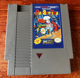 Burger Time Burgertime (Nintendo NES, 1987) Authentic TESTED WORKS