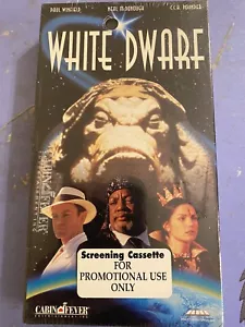 White Dwarf (VHS) Paul Winfield Not Available On DVD Promo Screener New Sealed - Picture 1 of 1