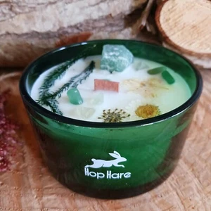 Hop Hare Crystal Magic Flower Candle | The Magician - Photo 1 sur 4