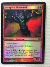 MTG 1x FOIL Hellspark Elemental Conflux Modern Magic the Gathering Card x1 NM