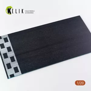 Acrylic Base for Scale Model Kit - F1 Start Position Scale 1:20 KeliK KS20001 - Picture 1 of 5