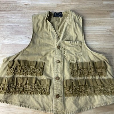 American Field Sportswear Hunting Shooting Vest Trap Canvas Vintage Youth Large - Image 1 of 4