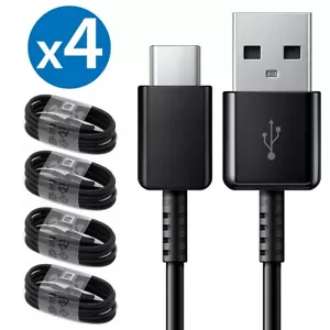 4-Pack OEM Samsung USB-C Type C Fast Charging Cable Galaxy S8 S9 S10 Plus Note 9 - Picture 1 of 12