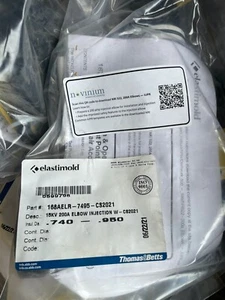 Thomas & Betts 168AELR-7495- CS2021 Gomito iniezione Elastimold 15KV 200A - Foto 1 di 3